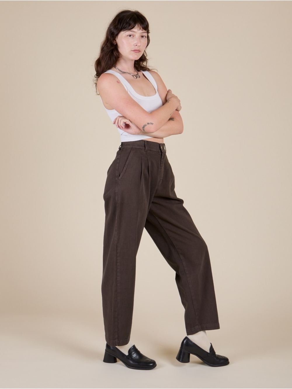 Big Bud Press Trousers in Espresso Brown size M
